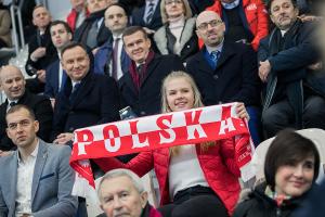 Prezydent Andrzej Duda na otwarciu Areny Lodowej [WIDEO, ZDJĘCIA]